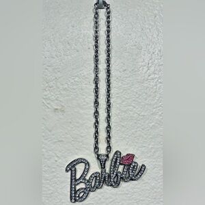 Barbie Bling Nameplate Necklace